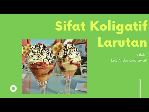 Sifat Koligatif Larutan