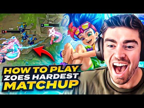 THIS IS HOW YOU PLAY ZOE'S HARDEST MATCHUP!