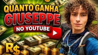 QUANTO GANHA O CANAL DO GIUSEPPE ? | GANHOS REAIS 2026