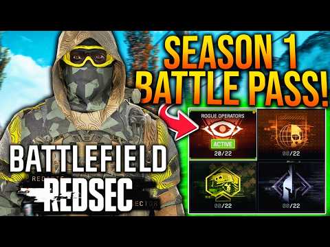 BATTLEFIELD 6: FULL SEASON 1 BATTLE PASS & REWARD SYSTEM Explained! (All Battle Pass Rewards)