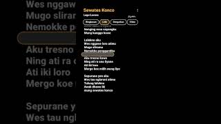Download lagu Lagu SEWATES KONCO #dlirik #laguviral #lirick #viralmusic #viraltiktok #masukberanda #lagujawahits mp3