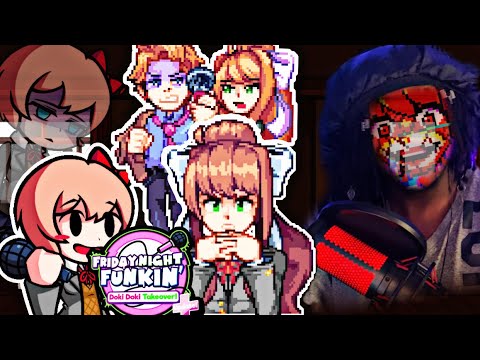 J̶̲̅u̷̫͊s̸̰̚t̸̨̊ ̴̹͠M̷͎͐o̴̻͂n̶͋ͅȋ̵͕k̴̠̿a̶̙͝  (Friday Night Funkin') Doki Doki Takeover Plus! Mod
