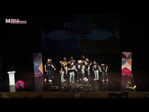 Actuación Murga Los Emeterios en la Gala Benéfica