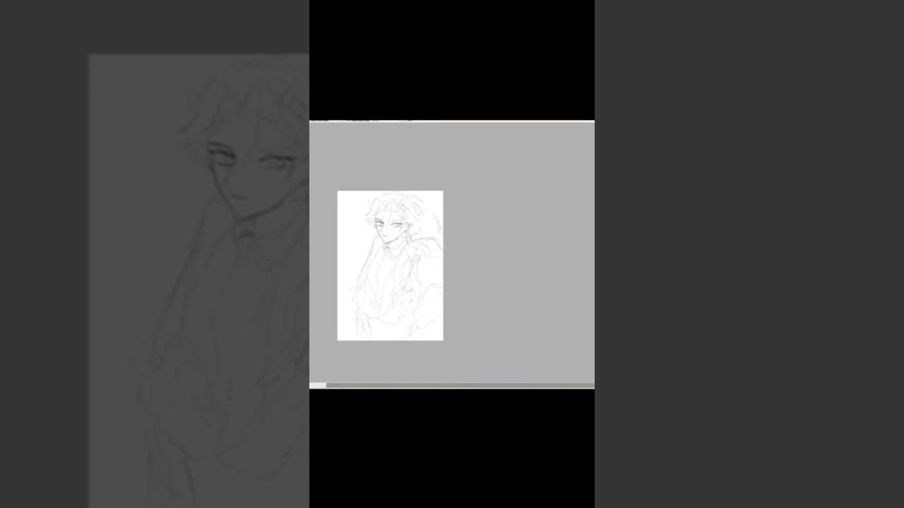 25分以内でラフを描くチャレンジ！！