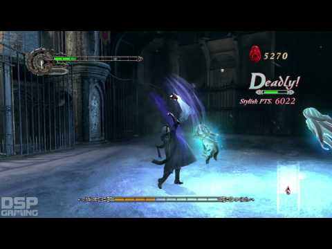 Devil May Cry 4: SE playthrough (PS4) pt8 - Bael, the Frozen Demon Boss
