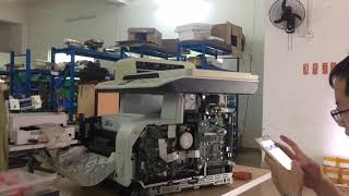 fix paper can't pickup/paper jam problem on HP CM1312 cause by solenoid (cluch)