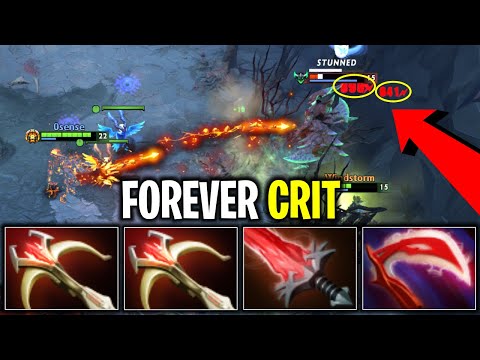 FOREVER CRIT 2x DAEDALUS + CRYSTALYS CLINKZ BUILD | DOTA 2