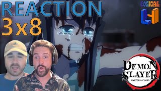 One Of The Most BRUTAL Episodes Yet!! | Demon Slayer 3x8  The Mu in Muichiro | REACTION