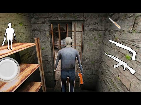 Playing As Grandpa As Granny in granny 3 mod | Granny chapter 3 mod menu #granny3 #gaming