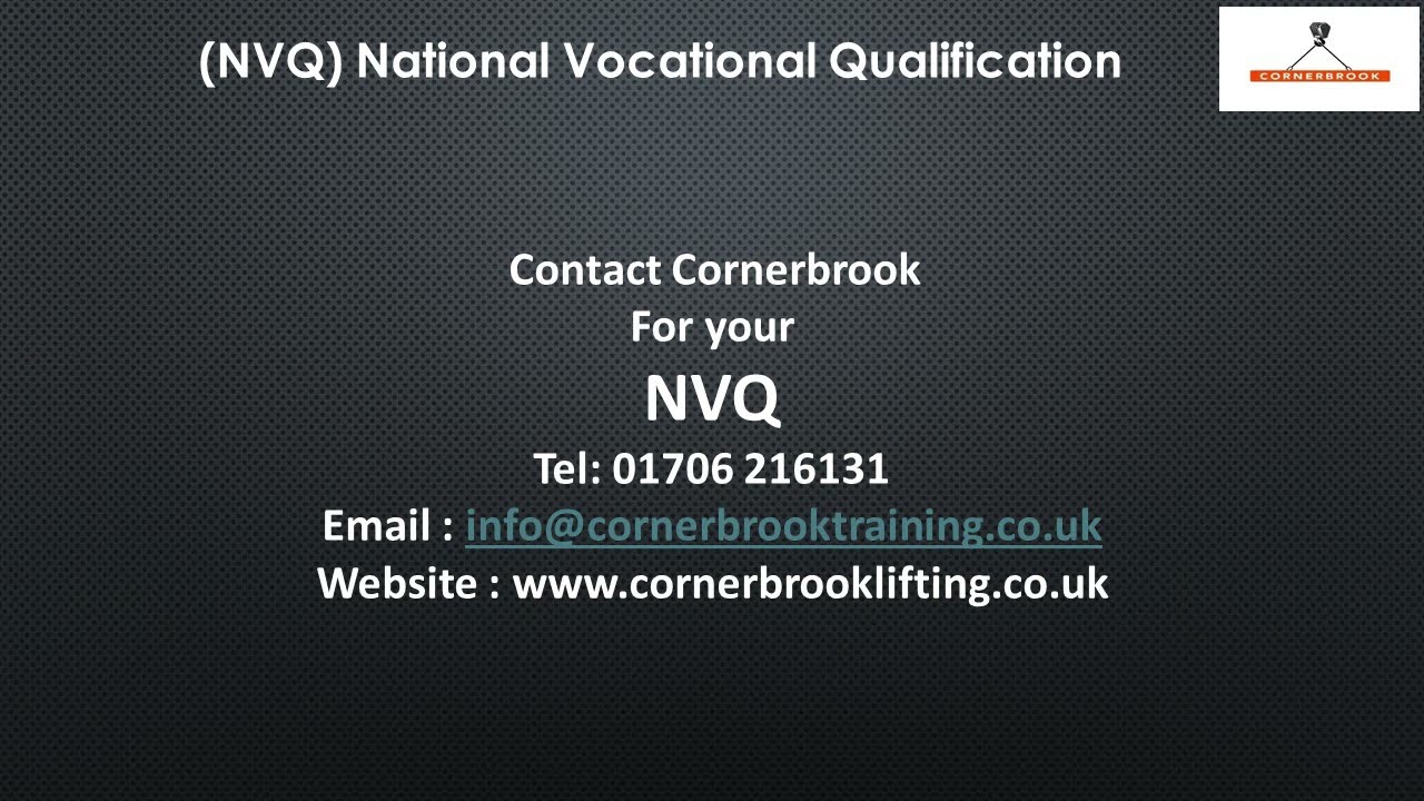 Crane Lifting NVQ Cornerbrook