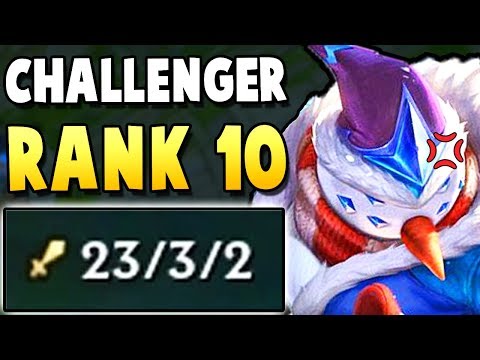 THIS IS WHAT HAPPENS WHEN RANK 10 CHALLENGER PLAYS MASTER YI - Preseason to RANK 1