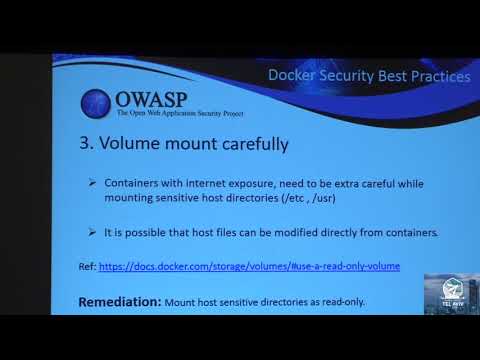 Image thumbnail for talk Docker Security Insights