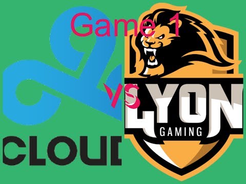 【ハイライト】C9 vs LYN game 1 PLAY - IN WCS.2017 day 1