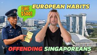 6 Things That Are NORMAL In Europe But SHOCKINGLY RUDE In Singapore!