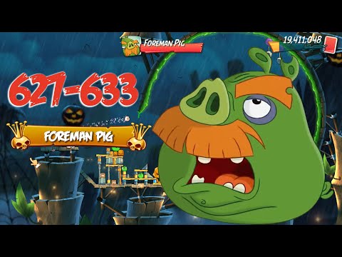 BAMBOO FOREST MADAGOOSCAR - ANGRY BIRDS 2 PC LEVEL 627-633 BOSSLEVEL FOREMAN PIG
