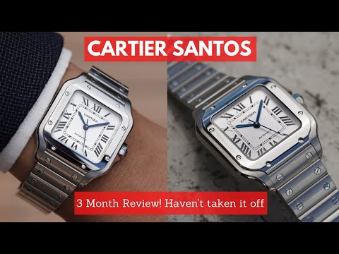 Cartier Santos Medium 3 Month Review - Why I SHOULD Have Gotten It Sooner!