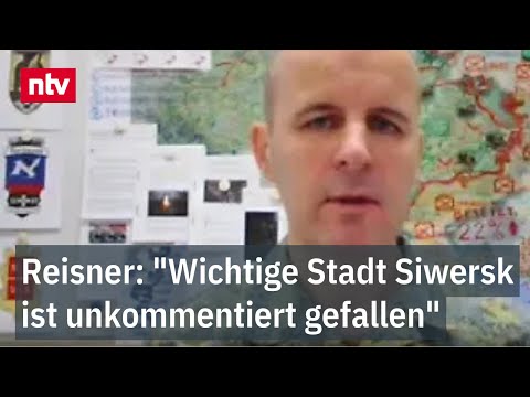 Reisner: "Wichtige Stadt Siwersk ist unkommentiert gefallen" - Kiew hat vier Probleme | ntv