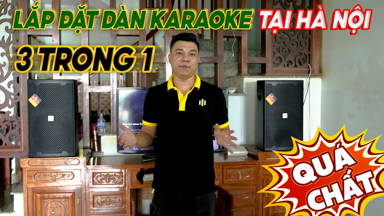 Video sản phẩm Dàn karaoke DT TT208: (DT D2000, Vatasa Bla600 New)