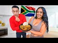 COOKING AFRICAN FOOD FOR MY FIANCE FOR THE FIRST TIME