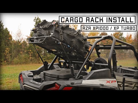 Polaris RZR XP 1000 / RZR XP Turbo Cargo System Install -SuperATV