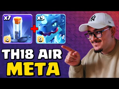 This Is the STRONGEST Electro Dragon Army in TH18 (Clash of Clans)