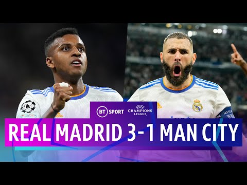 Real Madrid v Man City (3-1) | PURE DRAMA! AMAZING COMEBACK! | Champions League Highlights