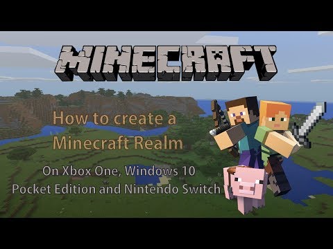 Monkiedude22 - How to Create a Realm in Minecraft on Xbox, Windows 10, Nintendo Switch and Pocket Editions