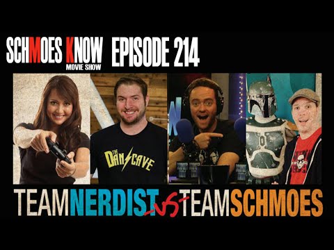 Team Nerdist vs Team Schmoes (Round 1 Teams Ultimate Schmoedown) | Movie Trivia Schmoedown