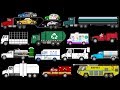 Trucks 3 Street Emergency Commercial Vehicles The Kids Picture Show Fun Learning Video