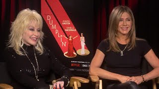 Jennifer Aniston &#39;Burst Into Tears&#39; After Recording Song With Dolly Parton (Exclusive)