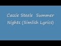 Cassie Steele - Summer Nights (Simlish version ...