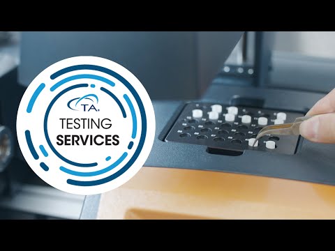 Expert Testing Services from TA Instruments