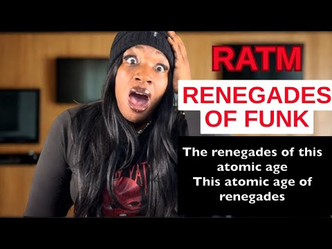 RAGE AGAINST THE MACHINE | Renegades Of Funk REACTION