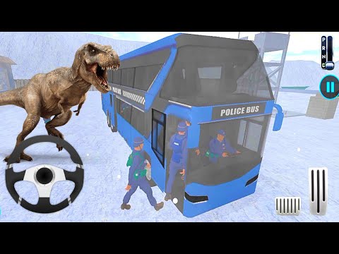 Us Police Uphill Bus Driving Simulator – Police Soldier Duty Transporter Bus  - Android Gameplay