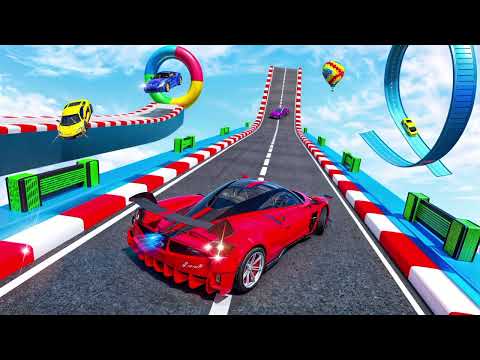 Ramp Car Stunts Racing Simulator 2024 - Impossible Mega ramp 3D - Android Gameplay #cargames