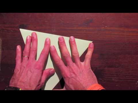 GIOCO CON LA CARTA - Dal rettangolo al triangolo