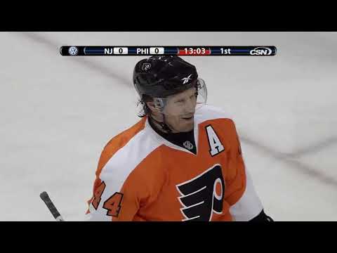 Devils @ Flyers 04/18/10 | Game 3 Stanley Cup Playoffs 2010