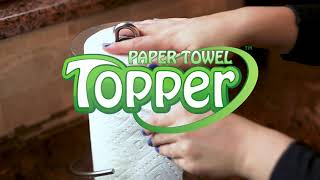 Paper Towel Topper- Add on top of your paper towel roll to keep clean and dry!