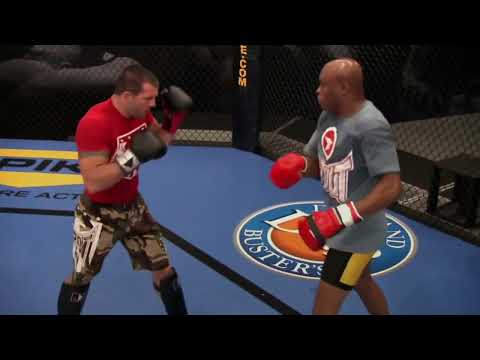 HARD SPARRING - Anderson Silva & Ryan Bader (2008)