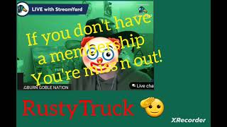 Get your @RustyMFTruck membership