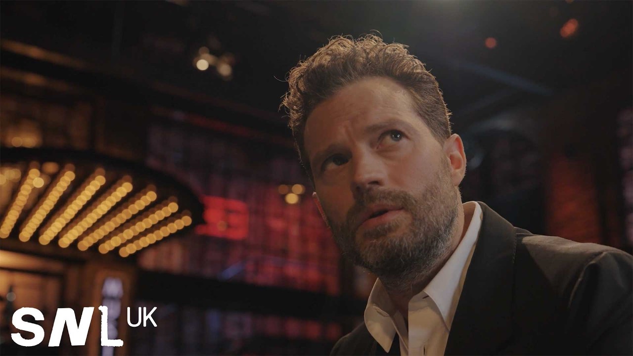SNL UK Host Jamie Dornan and Al Nash Compete for Bond