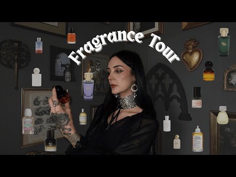 My Gothic Fragrance Tour 🕯️🥀  Scents for the Dark Muses | aussiedomxo