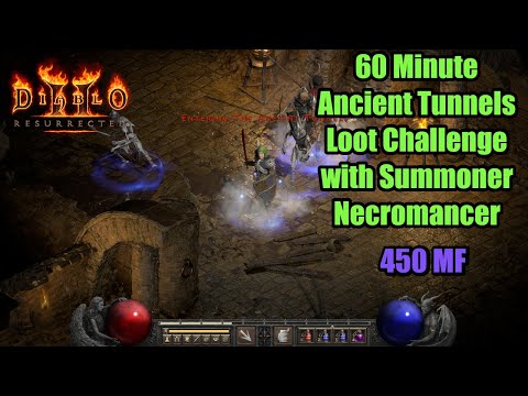 Diablo 2: Resurrected - One Hour Loot Challenge - Ancient Tunnels