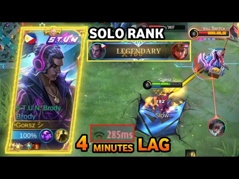 CARRYING TOXIC TEAMMATES | 4 MINUTES LAG | TOP 1 BRODY | MLBB
