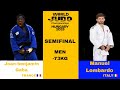 Joan Benjamin Gaba FRA VS Manuel Lombardo ITA Semifinal Men 73kg Hungary Grand Slam 2025