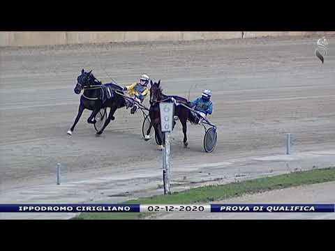 Aversa trotto 2 Dicembre 2020 - Prova di qualifica