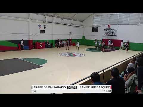 Árabe de Valparaiso vs San Felipe Basquet - 08/11/2025