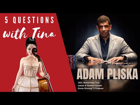 5 Questions with Tina Podcast E1 - Adam Pliska (CEO of World Poker Tour)