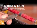 Turning a Pen with a Carbide Turning Tool