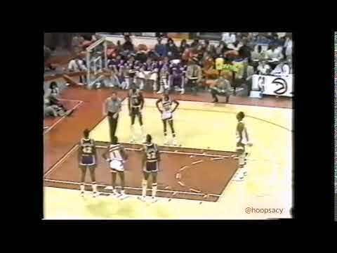 George Johnson Underhanded Free Throw